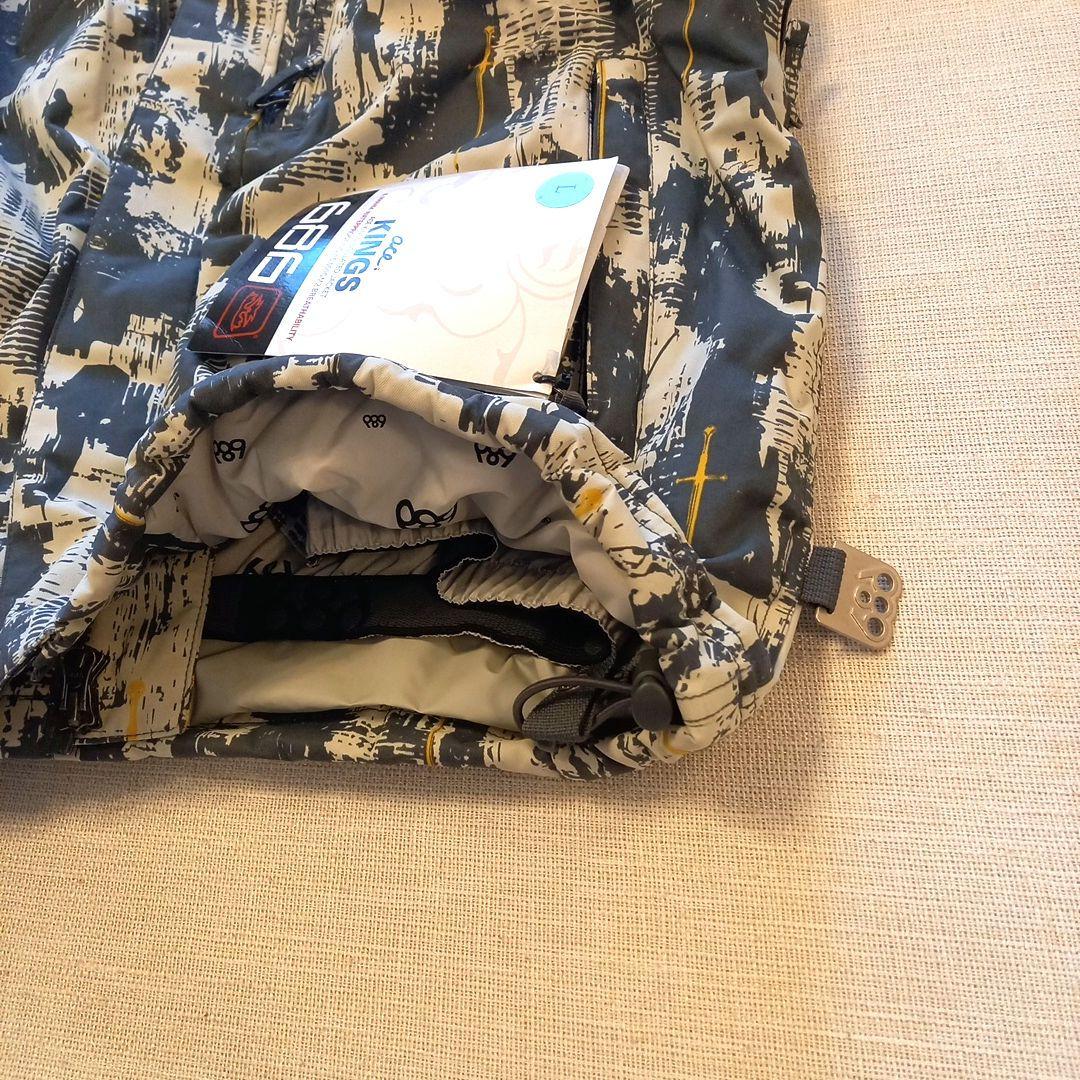 686 ACE KINGS スノーボードウェア Lサイズ アクセ付き【新古】