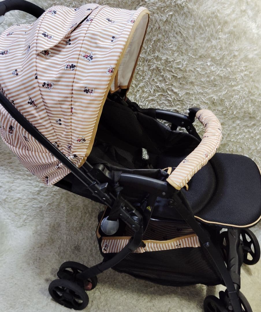 良品】西松屋 スマートエンジェル ベビーカー デ・ヨーネ レジェ e