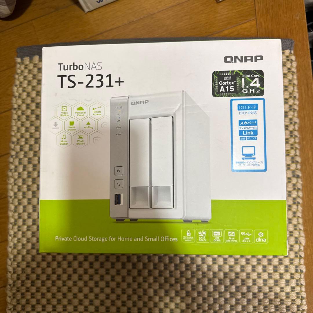 QNAP TurboNAS TS-231+ - メルカリ