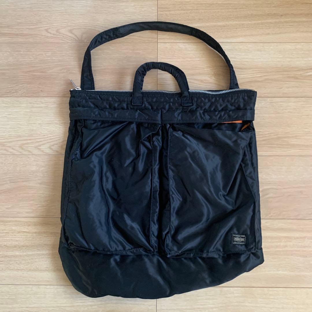 廃盤 初期型 PORTER タンカー ヘルメットバッグ 黒 - メルカリ