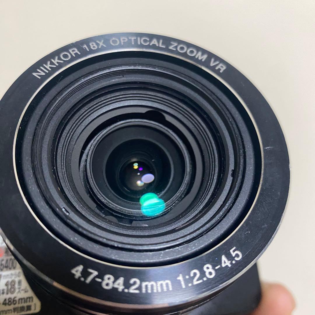 Nikon COOLPIX P80 完動品 18倍ズーム ネオ一眼 付属品あり - メルカリ