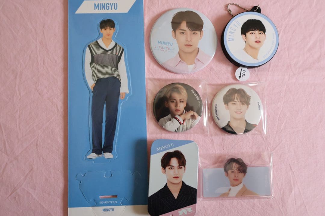 SEVENTEEN ミンギュ グッズ まとめ売り 8点 - メルカリ