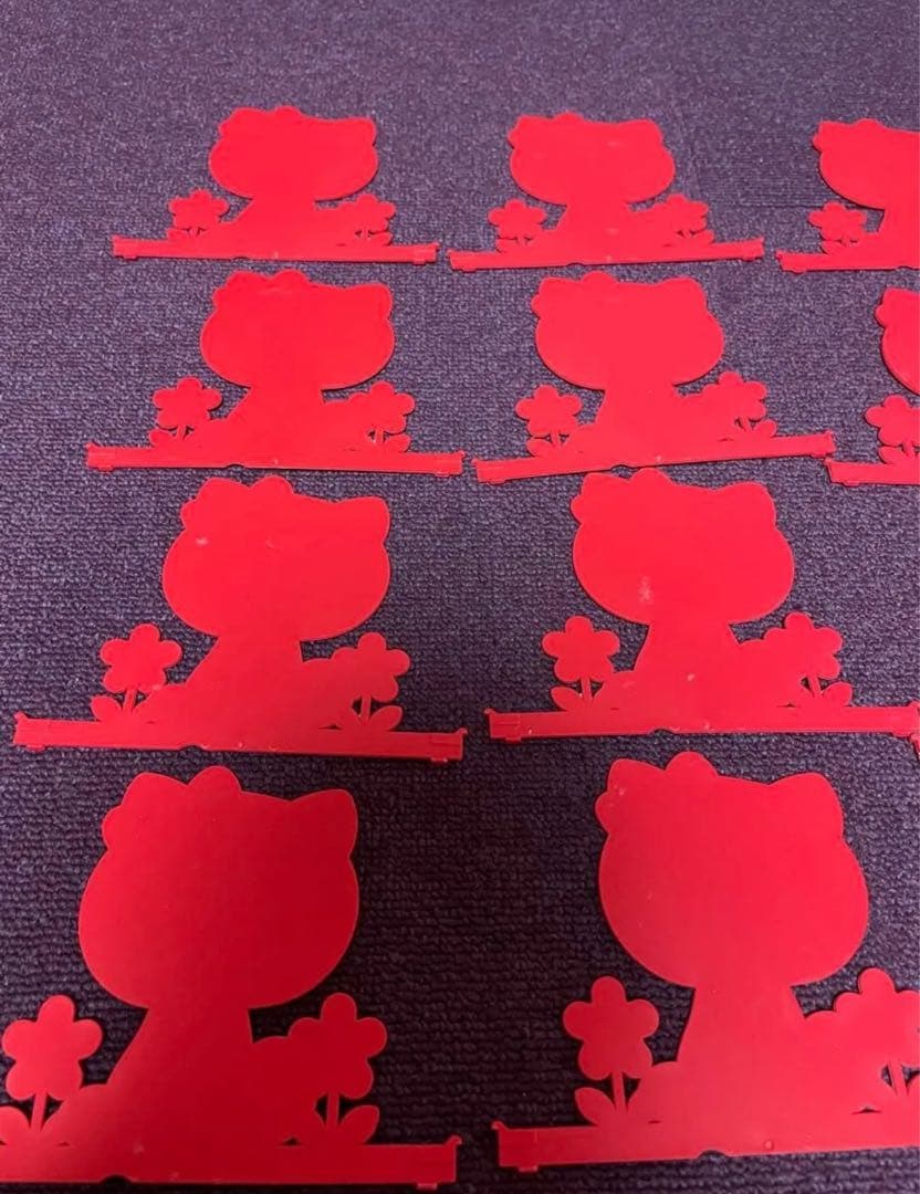 ハローキティ　サンリオ　レトロ　スタンド　収納　インテリア　CDスタンド　オタ活