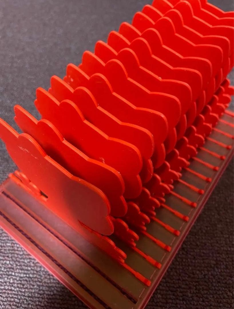 ハローキティ　サンリオ　レトロ　スタンド　収納　インテリア　CDスタンド　オタ活