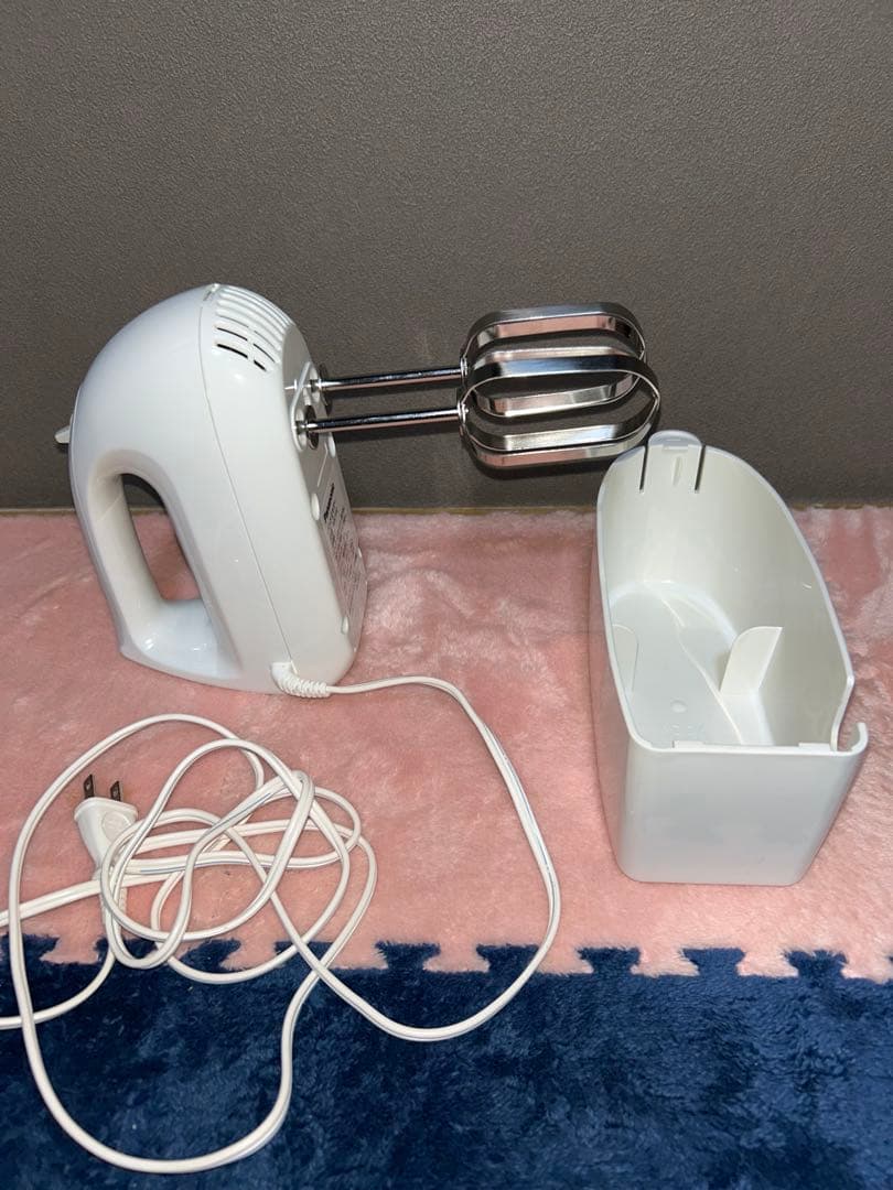 【外箱欠品・展示未使用品】パナソニック ハンドミキサー 泡立て器 MK-H4-W パナソニック ハンドミキサー MK-H4をレビュー！クチコミ・評判をもと