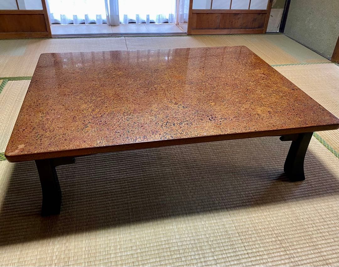 木曽漆器の座卓 伝統工芸品 昭和レトロ - メルカリ