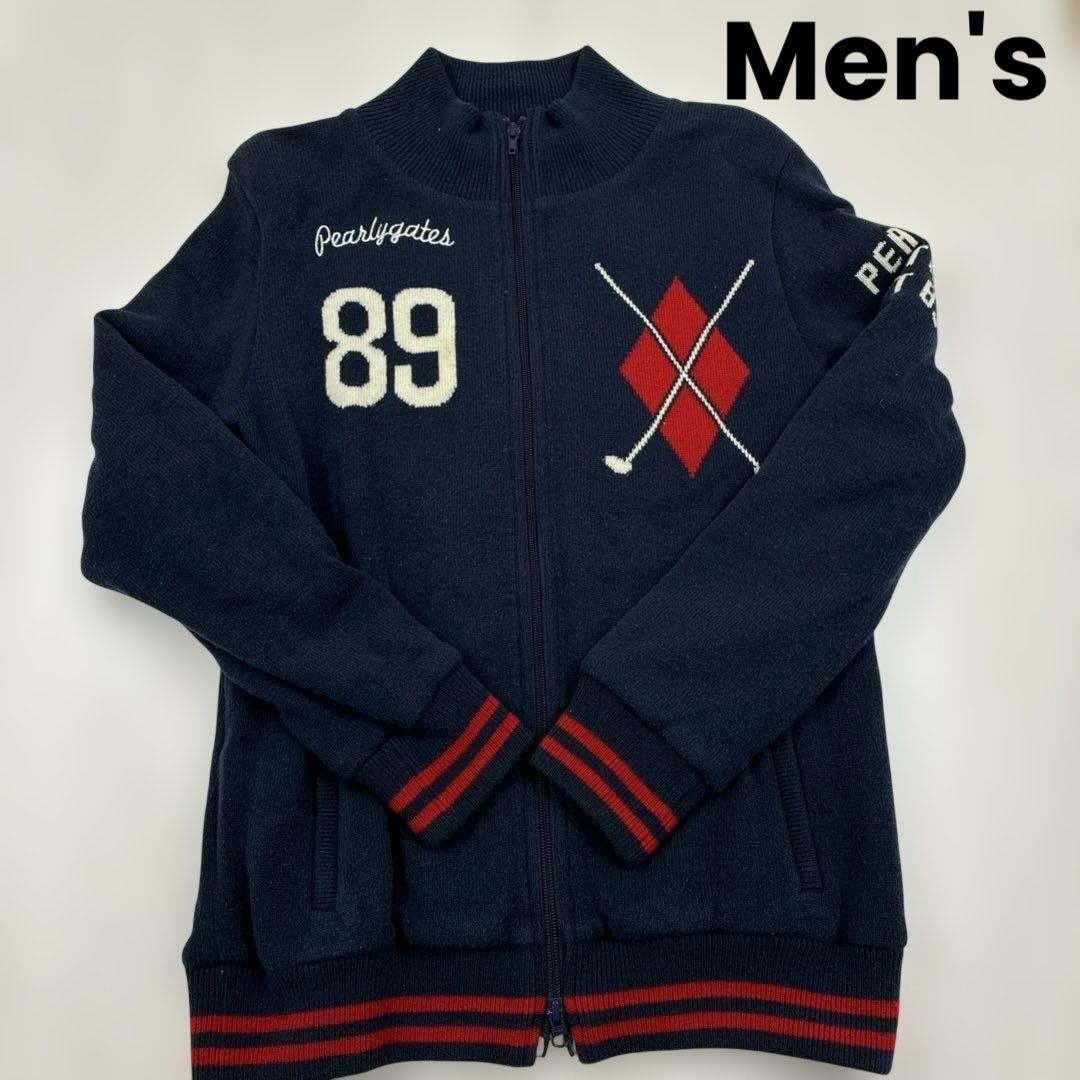 PEARY GATES メンズジップアップ セーター L - メルカリ