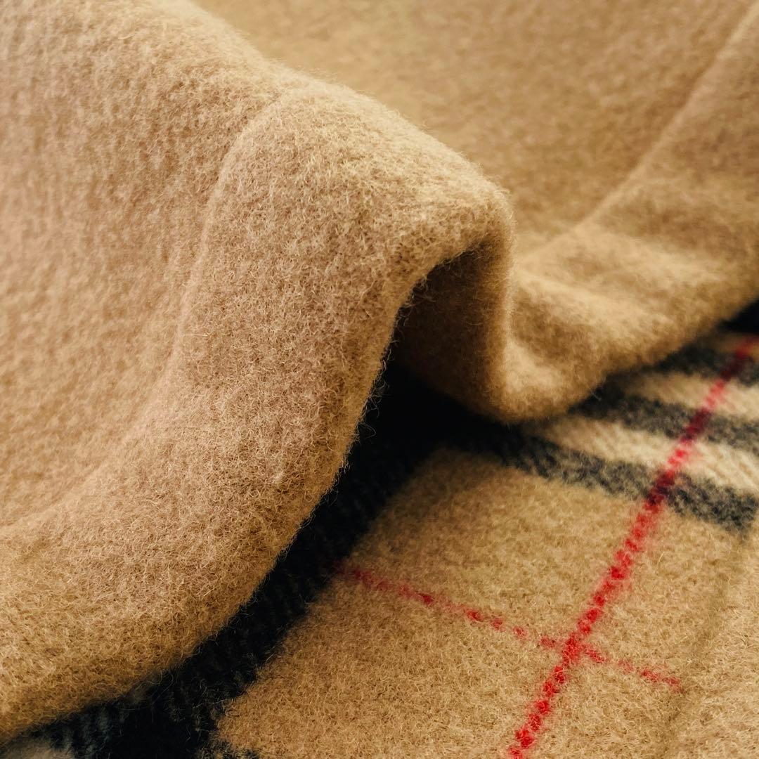 2505A 美品バーバリーロンドン ダッフルコート裏地ノバチェック ロング