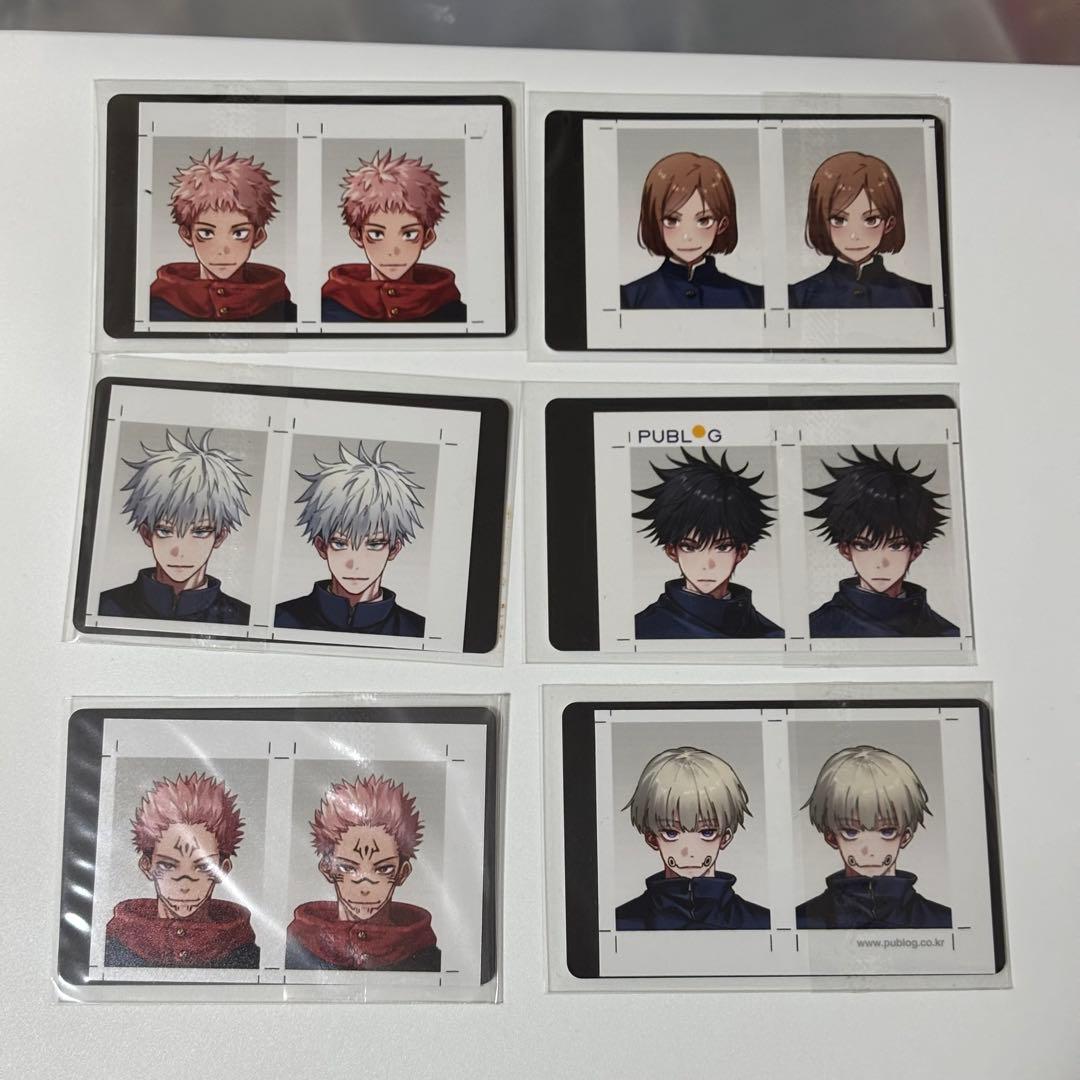 呪術廻戦 クリアカード 学生証 チェキ風カード - メルカリ