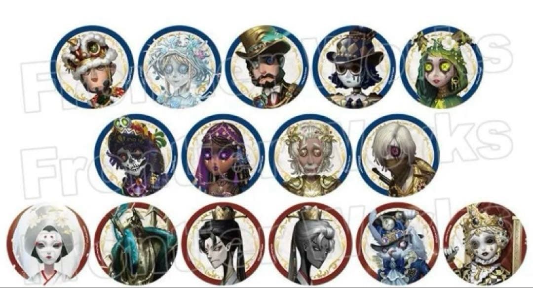 新品未開封】 第五人格 RE：シリーズ 缶バッジ UR 設定画 10箱 セット