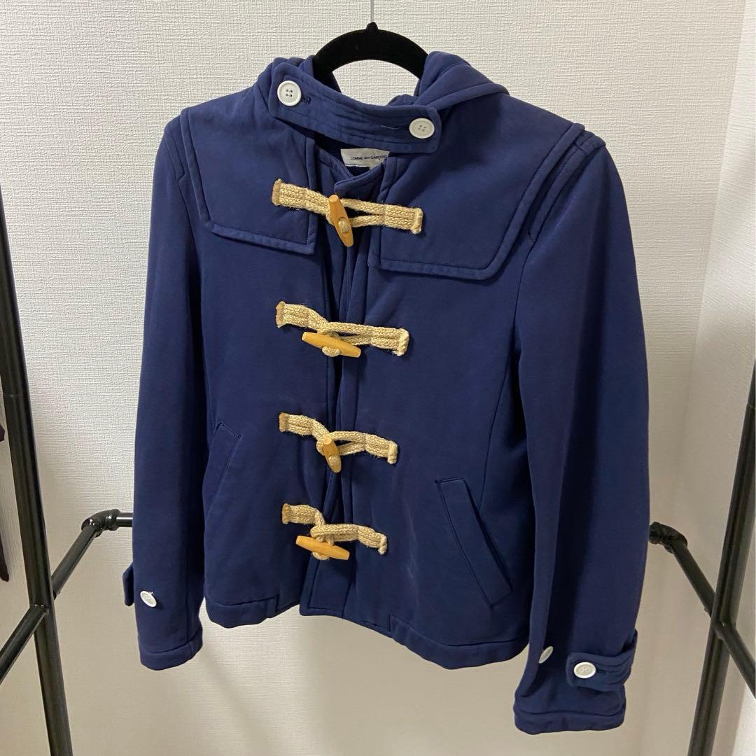 コムデギャルソンシャツ スウェットダッフルコート - メルカリ