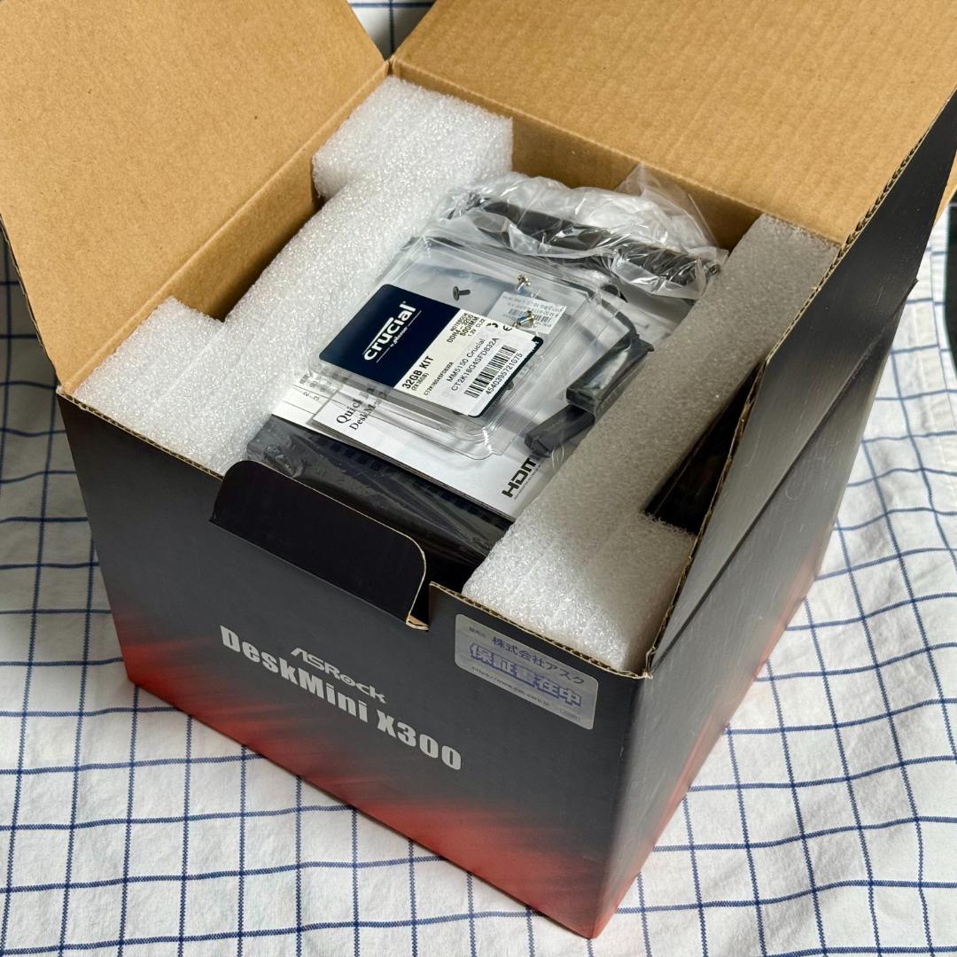 Deskmini X300 組込 Ryzen5 5600G/32GB/500GB - メルカリ