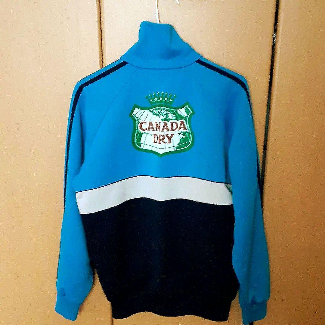 アディダス×カナダドライ トラックジャケット ヴィンテージ