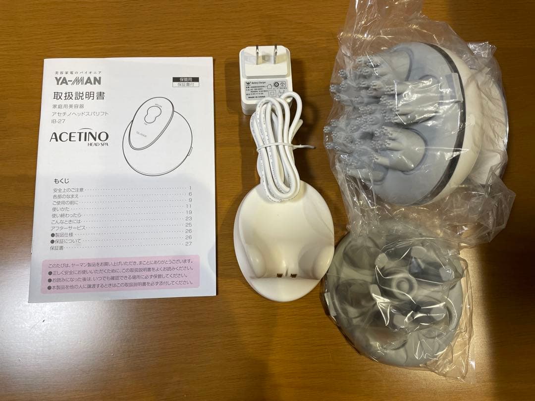 YA-MAN ヤーマン アセチノヘッドスパリフト ピンク IB-27P-1