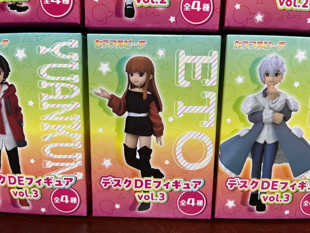 カラフルピーチ カラピチ フィギュア デスクDEフィギュア 11種 未開封品