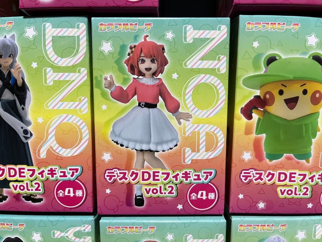 カラフルピーチ カラピチ フィギュア デスクDEフィギュア 11種 未開封品