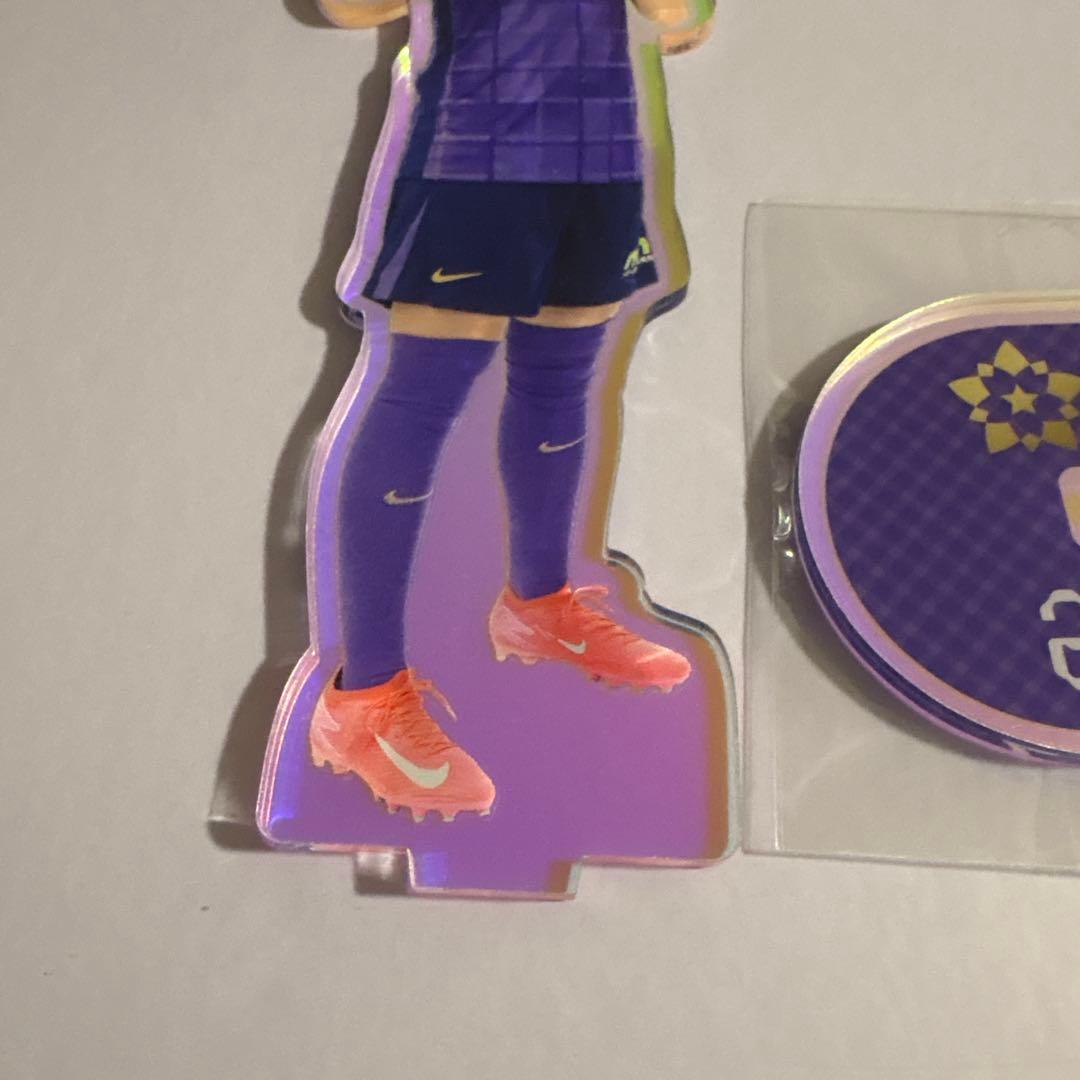 サンフレッチェ広島レジーナ 皇后杯優勝記念グッズ オーロラアクリル