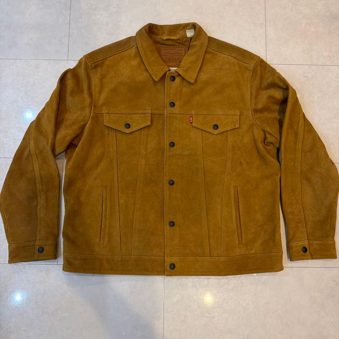 levi's スウェードトラッカージャケット LEVI'S(R) / リーバイス(R) 別注 TYPE III スエード トラッカー