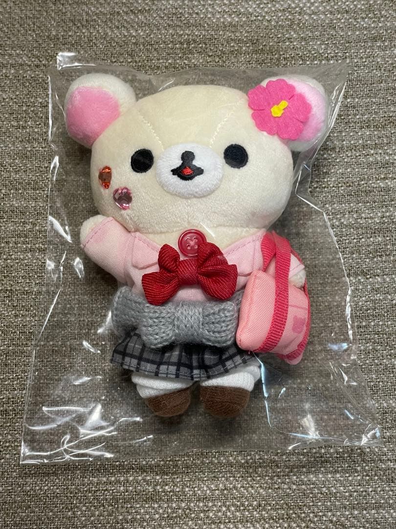 リラックマストア限定 17周年コリラックマ ギャル 女子高生 ぶらさげ