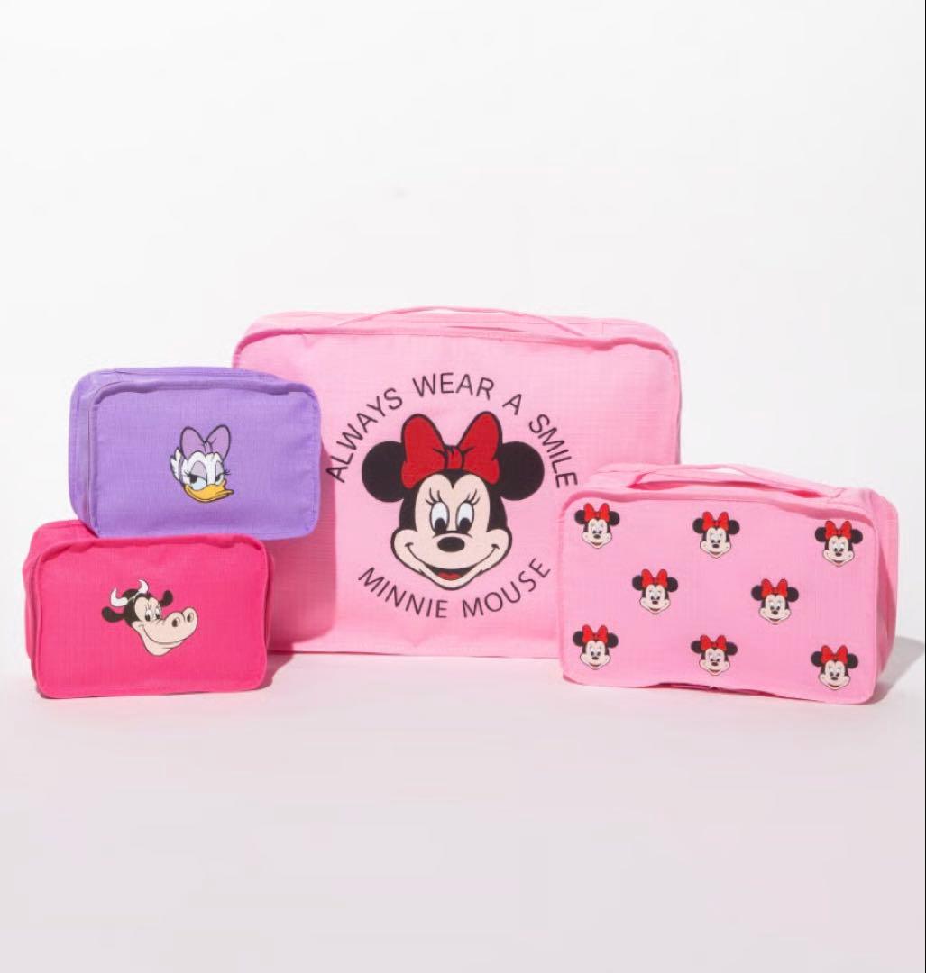 WCJ Disney ディズニー トラベルバッグ ピンク ミニー - メルカリ