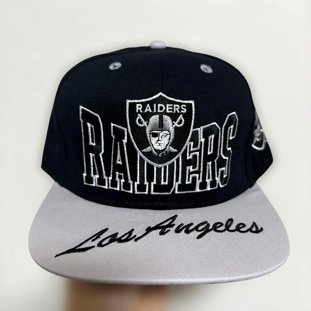 ロサンゼルス】レイダース ロゴ刺繍 スナップバックキャップ - メルカリ