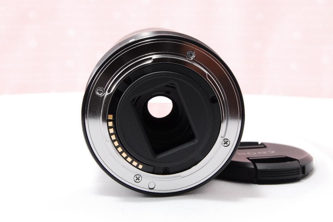 〓望遠レンズ〓ソニー SONY E 55-210mm F4.5-6.3 ブラック