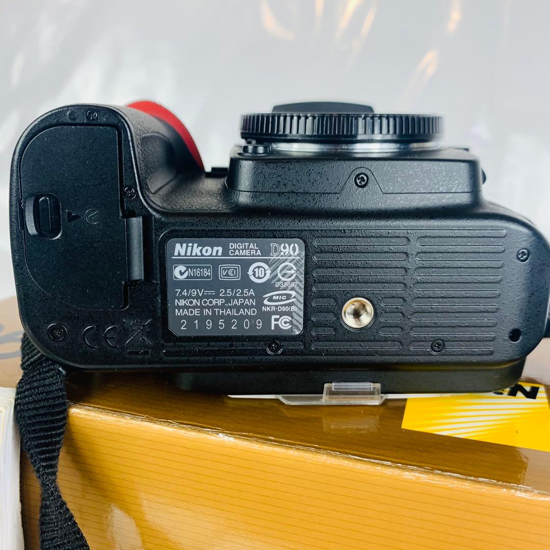 美品】Nikon ニコン D90 デジタル一眼レフカメラ ボディ 回数4755
