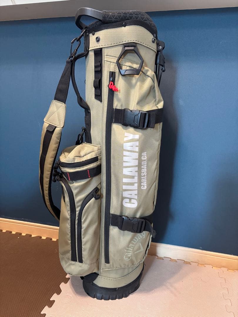 キャロウェイ キャディバッグ ベージュ ダークサンド レイドバック