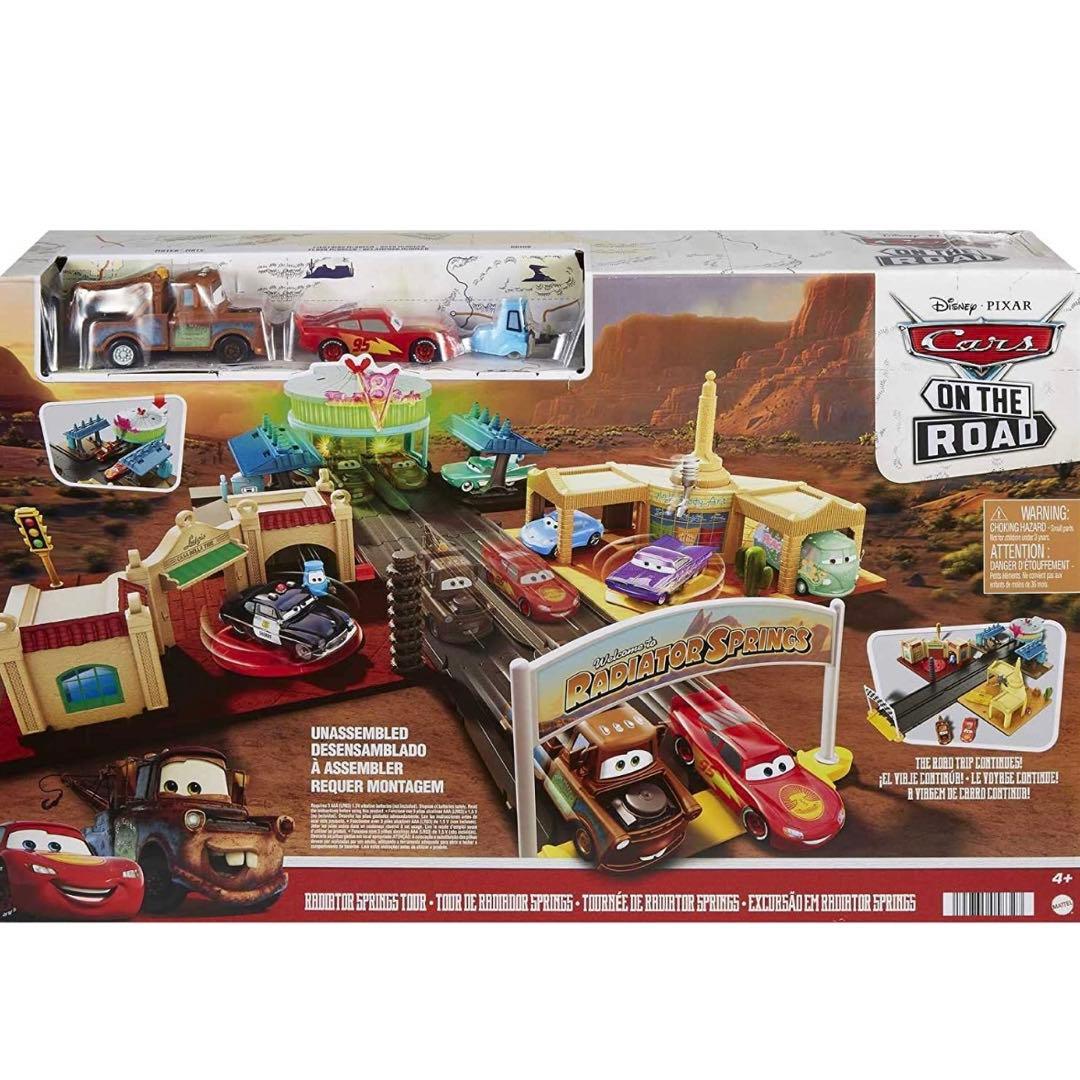 カーズ マテル ラジエータースプリングス PLAYSET ミニカー ピクサー