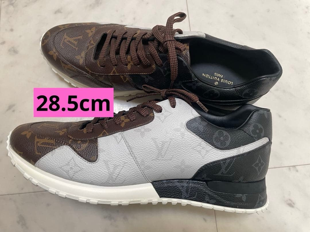 ☆ルイヴィトン☆ランアウェイモノグラムスニーカー28.5cm☆新品に近い