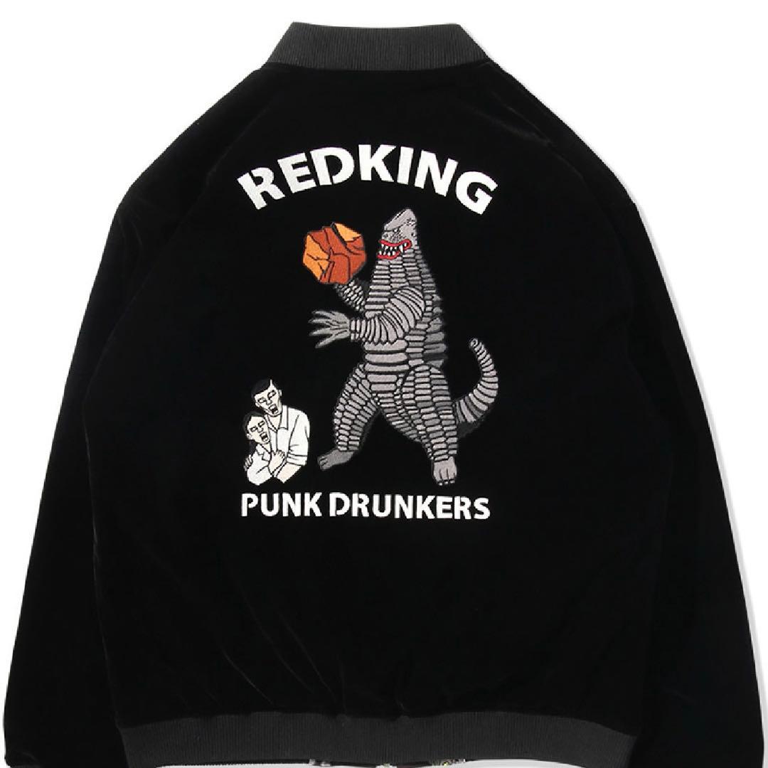 パンクドランカーズレッドキングスカジャン、 リバーシブル - メルカリ