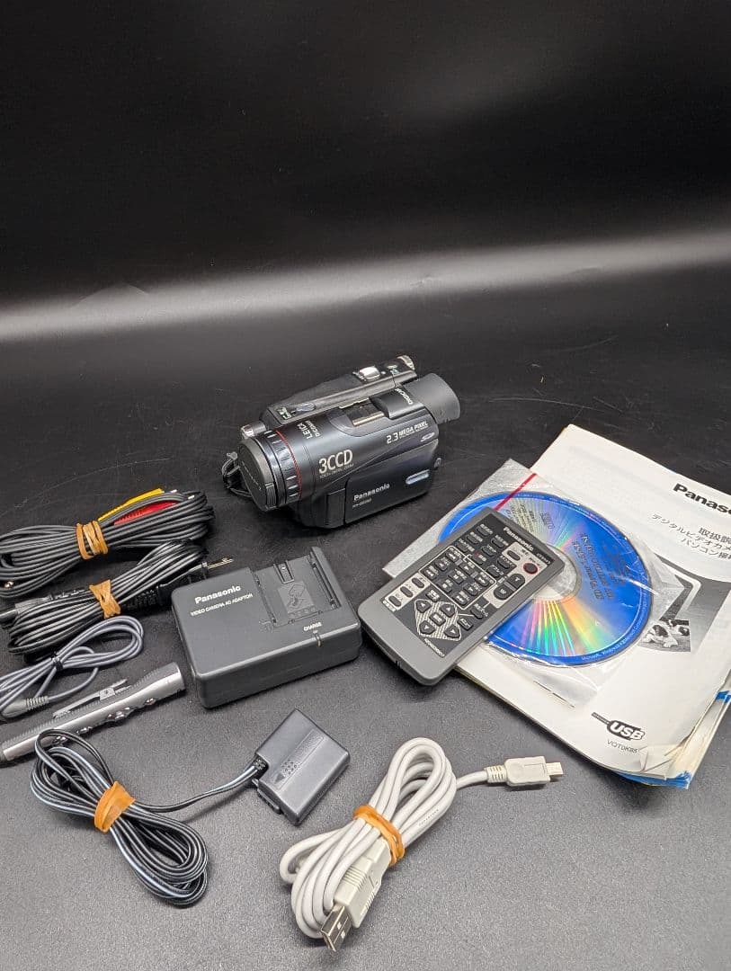 美品・動作良好 パナソニック NV-GS200 MiniDVビデオ パナソニック NV-GS200 動作良好 MiniDVビデオDVDダビングに最適