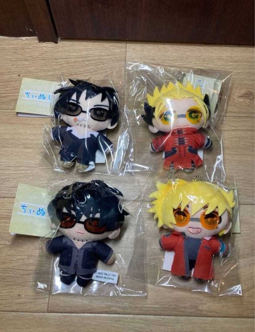 TRIGUN 2024年トライガン展公式グッズ ちぃぬい ぬいぐるみ 全4種