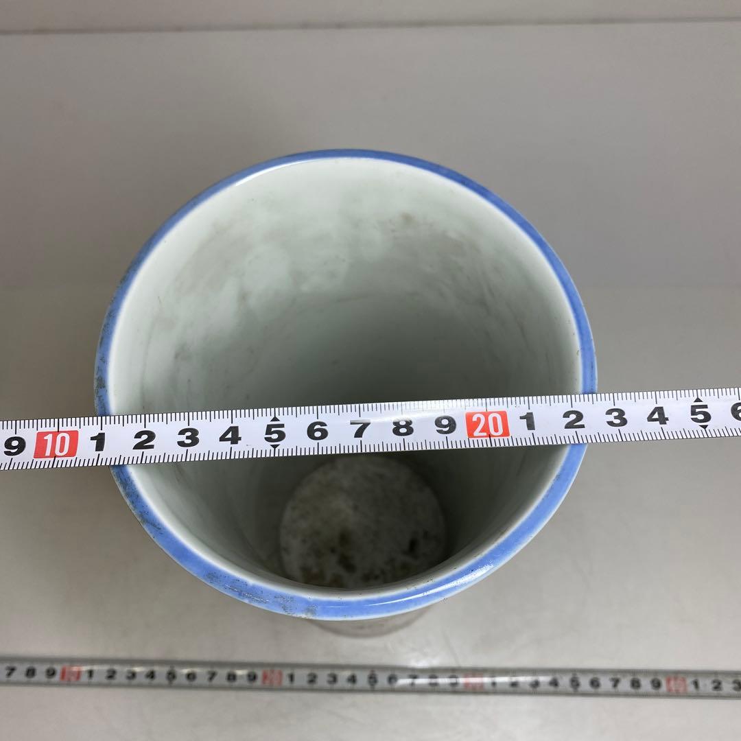 加藤幸兵衛 染付 花瓶 共箱 高さ約24.5cm 東T8-0207① - メルカリ