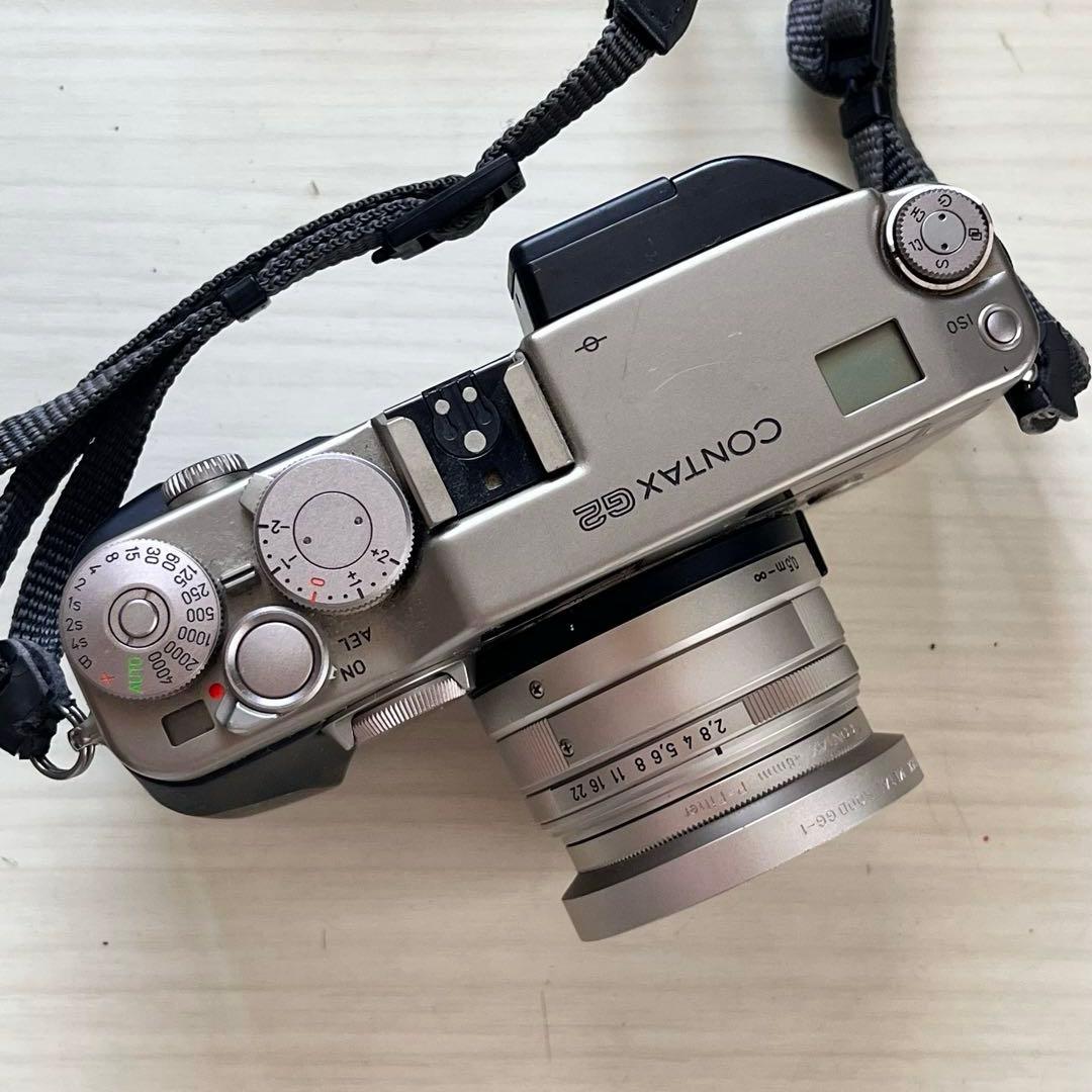 ジャンク】 CONTAX G2 コンタックス フィルムカメラ 本体+レンズ