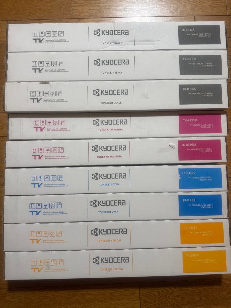 京セラ 純正トナー TK-8336 4色 9本セット - メルカリ