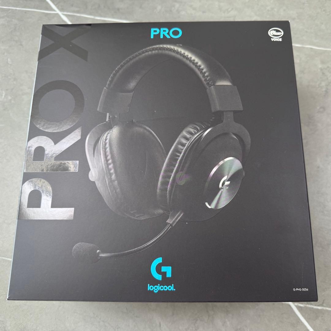 新品未開封】Logitech PRO X ゲーミングヘッドセット - メルカリ