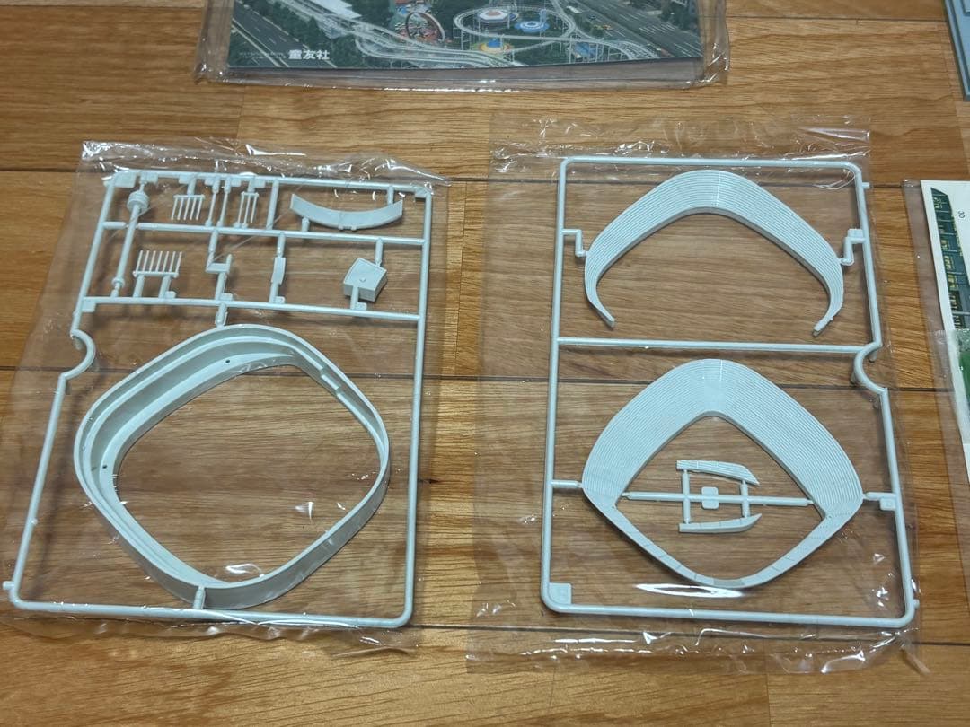 童友社 1/2000 東京ドーム ビッグエッグ プラモデル 未組立