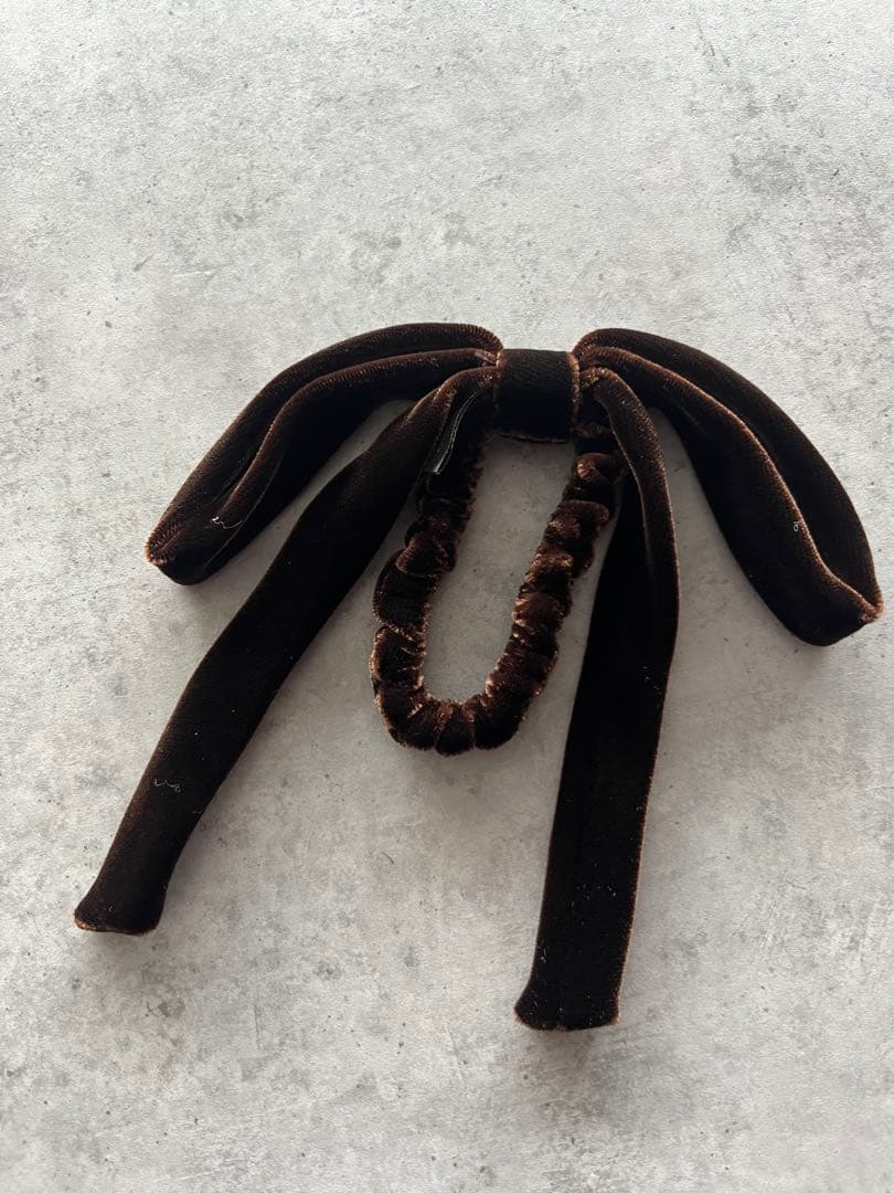 アレクサンドルドゥパリポニーリボンブラウンシュシュ