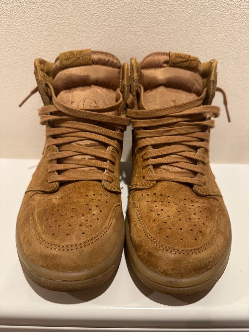 靴 Nike Air Jordan 1 Retro High \"Wheat\"