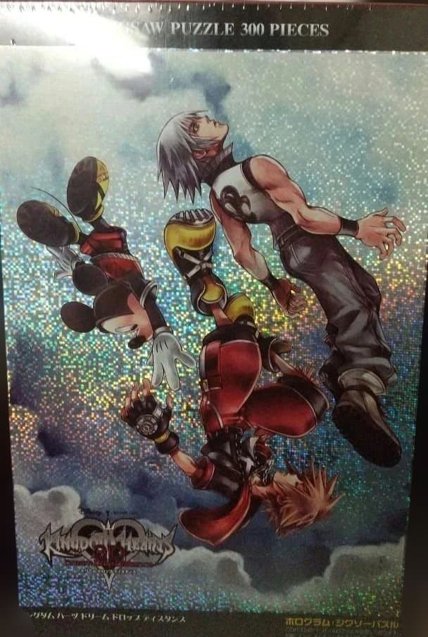 【シュリンク未開封】キングダムハーツ3D ホログラムジグソーパズル 300ピース シュリンク未開封】キングダムハーツ3D ホログラムジグソーパズル 300
