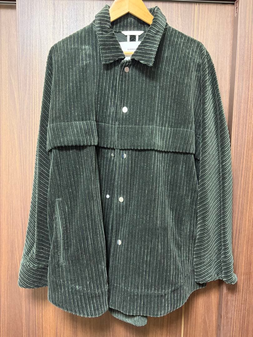 p*b様 オーバーコート　コーデュロイシャツ セール】LOOSE BASIC OVERSIZE SHIRT - Drape Corduroy / ルーズ
