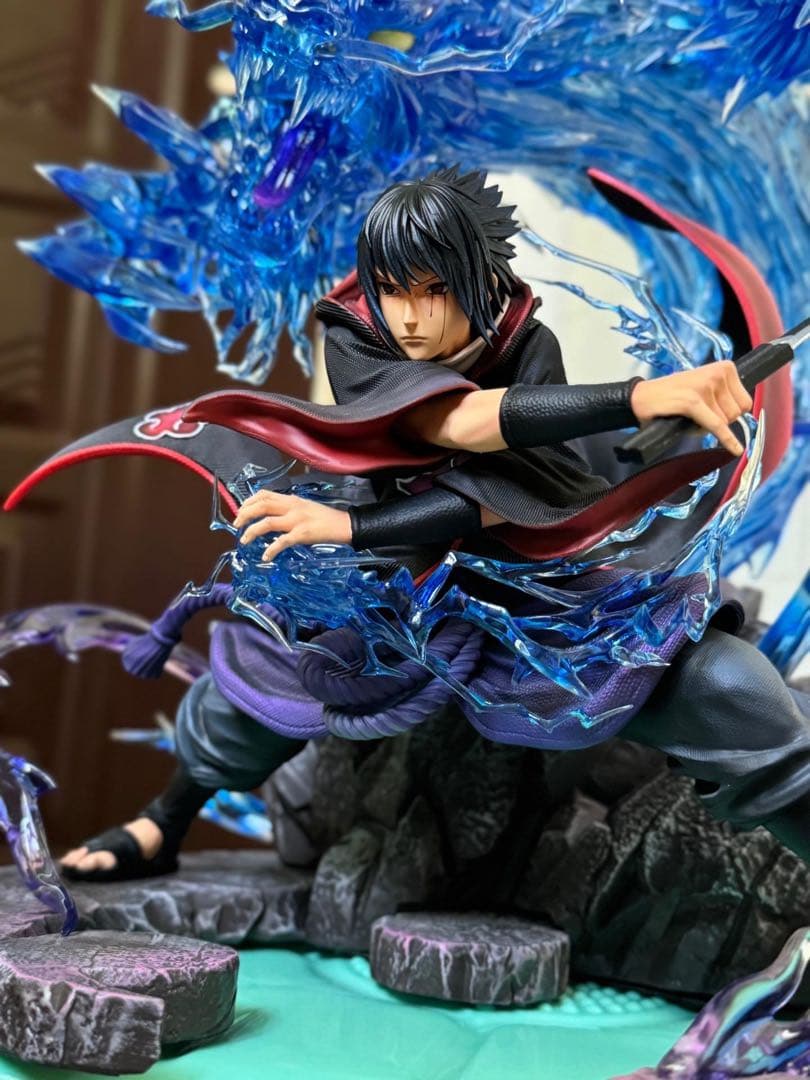 ナルト-疾風伝 うちはサスケ【鷹 】ガレージキット フィギュア1/8