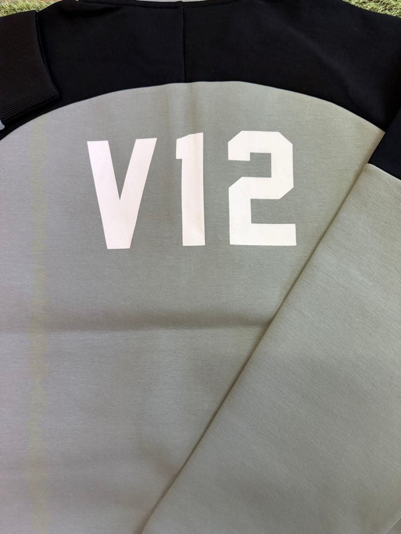 新品正規品【V12/XL】ダンボールニットハーフジップウェアジャケット