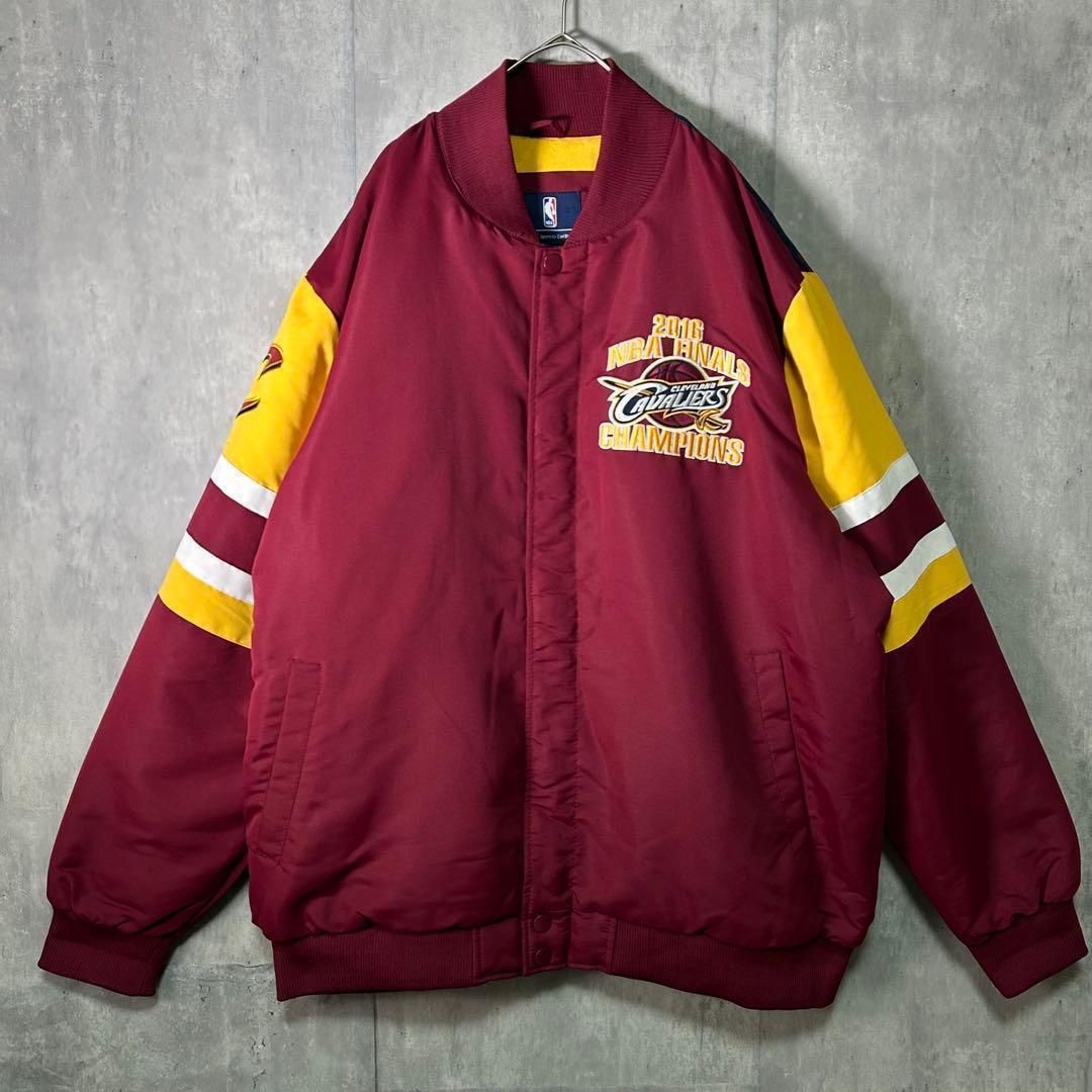 極美品 NBA キャバリアーズ 2016 チャンピオン記念 スタジャン