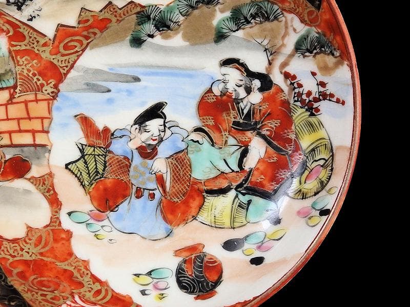 九谷焼 恵比寿大黒の図 橋田画 豆皿 手塩皿 2枚 C502AS-fbra - メルカリ