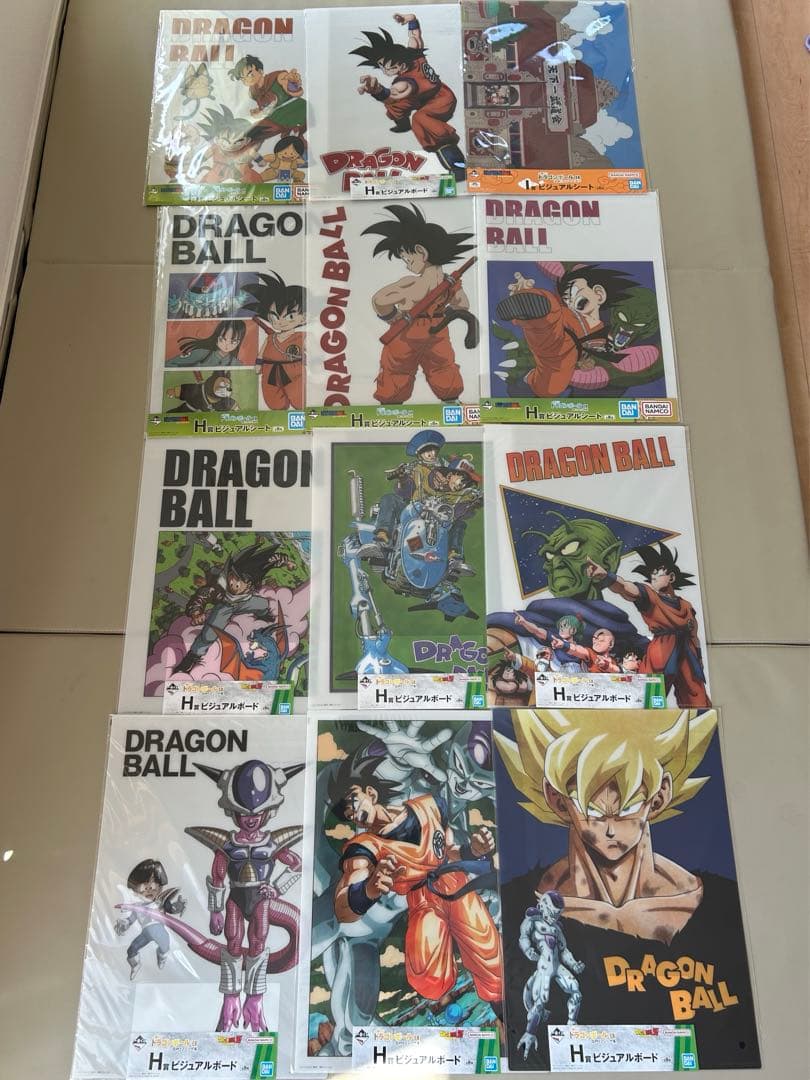 一番くじ ドラゴンボール ビジュアルボード ビジュアルシート - メルカリ