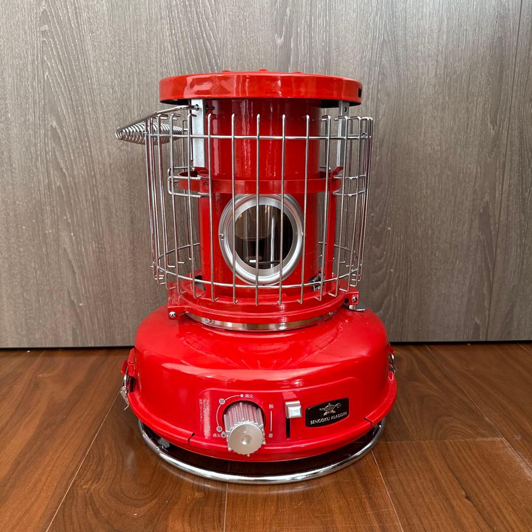 アラジン ガスストーブ 赤 早い者勝ち 美品 - メルカリ