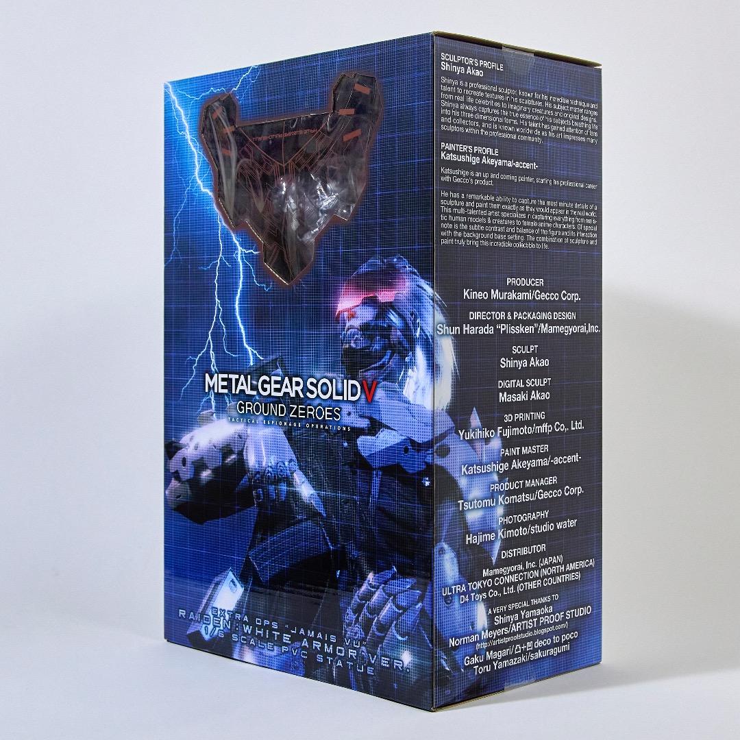 雷電ホワイトアーマーVer.　メタルギアソリッドV グランドゼロス スタチュー