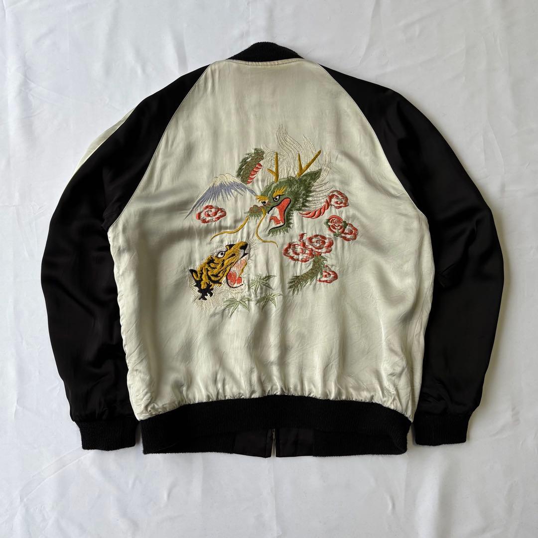港商 東洋 スカジャン BLOODY SKULL DRAGON & TIGER - メルカリ